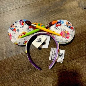 NWT Disney Parks Sketchbook Mickey Ears